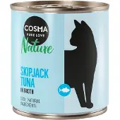 Cosma Nature 12 x 280 g kattemad - Skipjack Tun