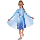 Disney Frozen Disguise - Classic Costume - Elsa Traveling Dress (104 cm)