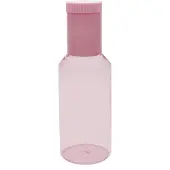 Design Letters glaskaraffel tube 1 L Pink/Milky pink