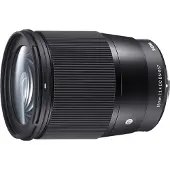 Sigma Contemporary - Objektiv - 16 mm - f/1.4 DC DN - Sony E-mount - for Sony Cinema Line a VLOGCAM a1 a1 II a6700 a7 IV a7 V a7C II a7CR a7