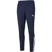 Puma Træningsbukser teamLIGA - Navy/Hvid, størrelse Small