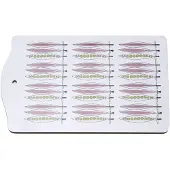 Almedahls Picknick bakke 20x27 cm Blålyserød-multi