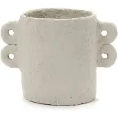 Serax Earth krukke Ø18 cm Beige