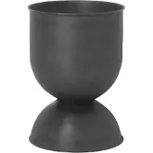 Ferm Living Hourglass krukke lille Ø30 cm Sort-mørkegrå