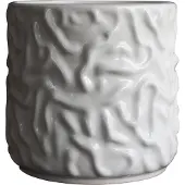 DBKD Swoon krukke/urtepotte Ø23 cm Shiny white