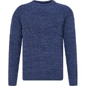 Barbour Striktrøje Lammeuld Navy Blå Mørkeblå måle