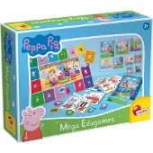 Lisciani Mega pædagogiske spil-sæt Peppa Gris