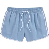 Chiemsee Badeshorts opal / hvid