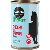 Cosma Økonomipakke: 24 x 140 g Nature - Kylling & Laks