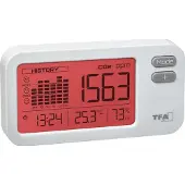 TFA-Dostmann TFA AIRCO2NTROL COACH - Thermo-hygro-CO2 måler - digital - hvid