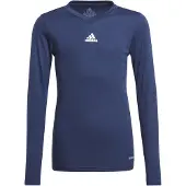 Adidas Funktionsskjorte 'Team Base' mørkeblå / hvid