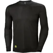 Helly Hansen Workwear Lifa crewneck undertrøje 75105 sort str. M