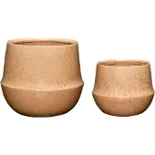 Hubsch Krukke 2-pak Sand