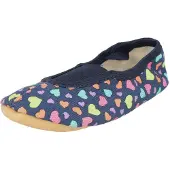 Beck Ballerinasko blå / navy / gul / lilla / rød