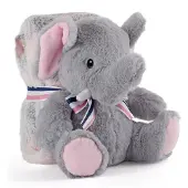Perletti Allie Elefant Teddy Og Tæppe