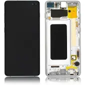 Samsung Galaxy S10 Plus Display Prism Hvid