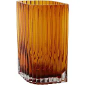 AYTM Folium vase 20 cm Amber