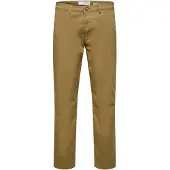 Selected Lærredsbukser 'New Miles' karamel