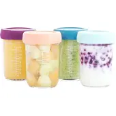 BabyMoov Beholdere - Glas - 4x240 ml - - OneSize - Opbevaring