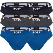 BOSS Slip blå / grå / hvid