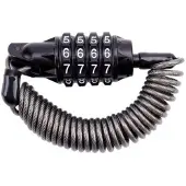 24hShop Cykellås med kabel og kodelås - 1,5 m