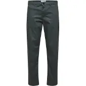 Selected New Miles Straight Fit Chinobukser