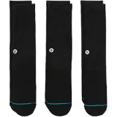 Stance Sokker sort / offwhite