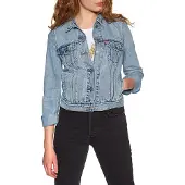 Levi's Levi'stil kvinder. 29945-0100 Jakke Original All Mine blå (XS ), Casual, Bomuld, Bæredygtig