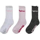 Impala Strømper - Skate Sock - 3 Pak - Sparkle - - OneSize - Strømper