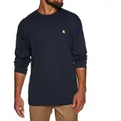 Carhartt WIP Bluser & t-shirts 'Chase' navy / gylden gul