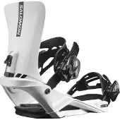 Salomon Snowboard - Snowboardbindinger - Rhythm White til Unisex - Størrelse M - Hvid