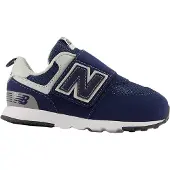 New Balance New Balanceunisex til børn. NW574V1 Sneakers 574 New marineblå (23), Fast, Velcro, Casual, børnetøj