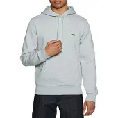 Lacoste Sweatshirt lysegrå / grøn / knaldrød / hvid