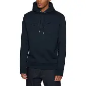 Gant Ganttil mænd. 2037020 Tonal Archive Shield Hættetrøje Navy (S), Casual, Bomuld, Lange ærmer, Blå