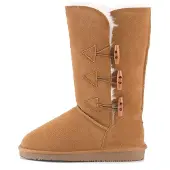 Gooce Snowboots 'Cornice' kastaniebrun / hvid