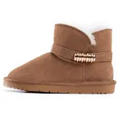 Gooce Boots 'Jacinte' kastaniebrun / hvid