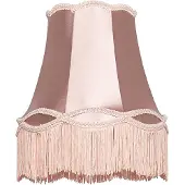 QAZQA Stofskærm lyserød 30 cm - Granny