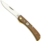 Rough Ryder Small Work Knife Brown Burlap