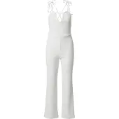 ABOUT YOU x Sofia Tsakiridou Jumpsuit 'Leia' hvid / offwhite