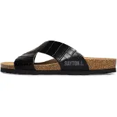 Bayton Pantoletter 'Gomera' brun / mørkegrå / sort
