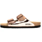 Bayton Pantoletter 'Atlas' rosa guld