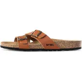 Bayton Pantoletter 'Cleo' brun / cognac / sort