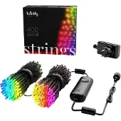 Twinkly Strings Lyskæde 400 Multicolor RGB - 32 meter - 400 LEDer