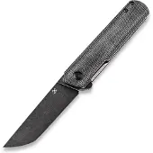 Kansept Knives Foosa Linerlock Black Micarta