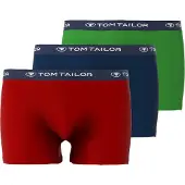 Tom Tailor Boksershorts marin / græsgrøn / carminrød