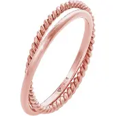 Elli Ring rosa guld