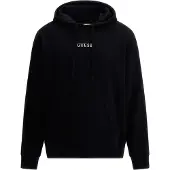 GUESS Sweatshirt 'Roy' sort / hvid