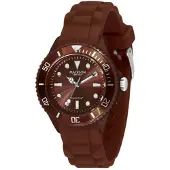 Madison L4167-19 ur. Quartz, farve CHOKOLADE. Unisex.