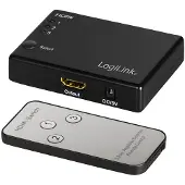 Logilink HD0042, HDMI, ABS, Sort, 60 Hz, 1080p, 36 Bit