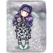 Santoro London Foldbar Gorjuss Smitten Kitten Tegnebog